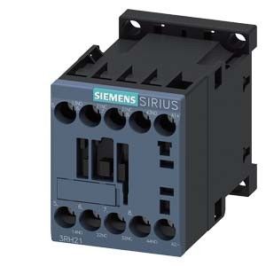 Siemens contactor relay, 4-pole, 2NO+2NC, screw terminal, DC circuit integrated  3RH2122-1XF40-0LA2