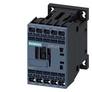 Siemens contactor relay, 4-pole, 2NO+2NC, spring loaded terminal, DC circuit integrated 3RH2122-2HB40
